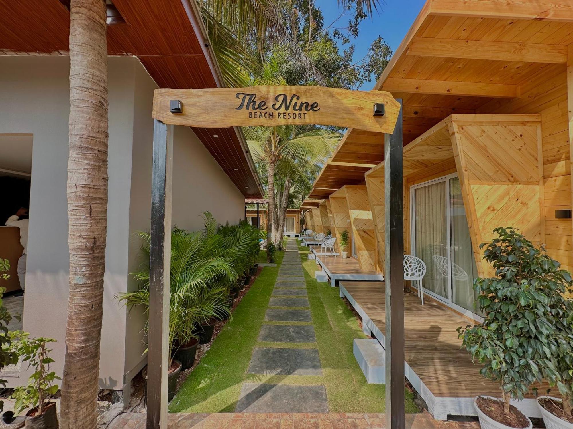 The Nine Beach Resort Patnem Beach Exterior photo